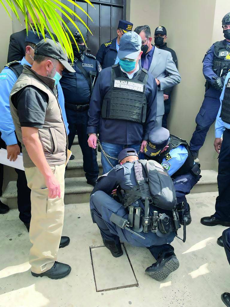 $!Tras su arresto el 15 de febrero de 2022 fue extraditado el 21 de abril, 65 días después. AFP