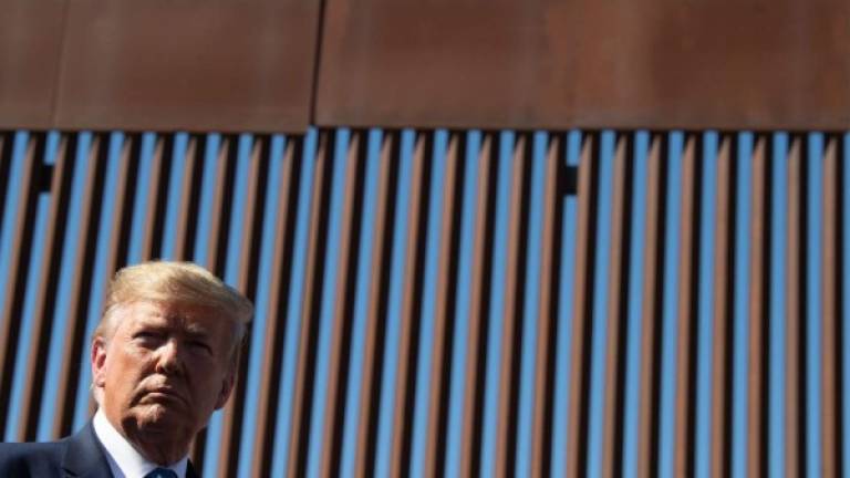 Trump culpó a Biden por la crisis migratoria en la frontera sur de Estados Unidos./AFP.