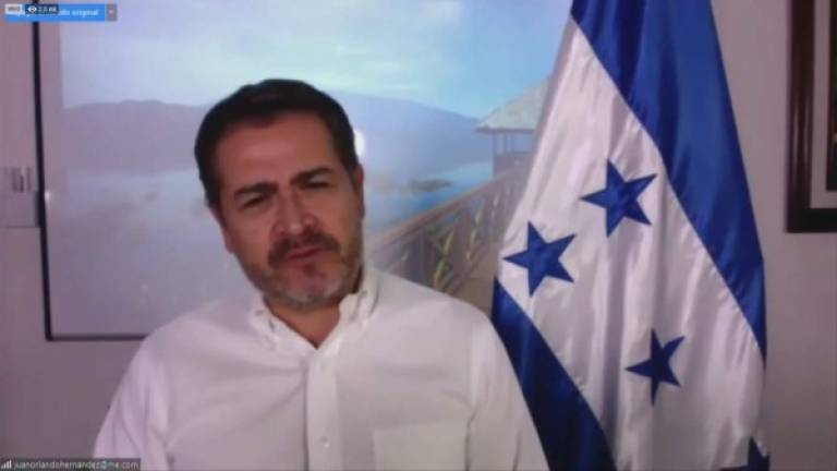 El presidente de Honduras, Juan Orlando Hernández, informó que dio positivo al COVID-19.