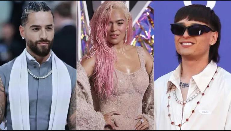 Maluma, Peso Pluma y Karol G lideran nominados a Premio Lo Nuestro
