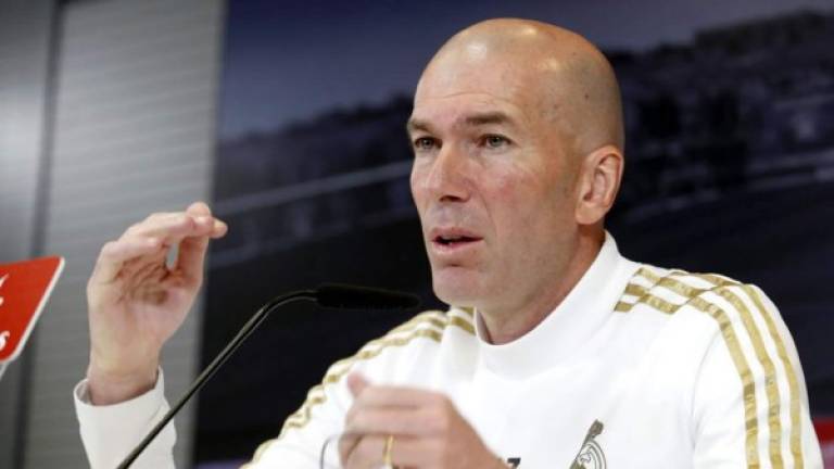 Zinedine Zidane habló en conferencia de prensa en Valdebebas.