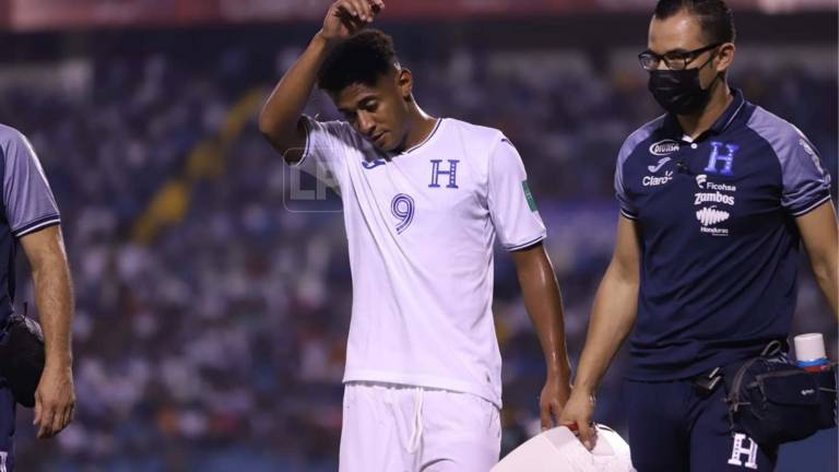 Antony Lozano salió de cambio en la derrota de 2-3 que sufrió Honduras ante Panamá el pasado viernes.