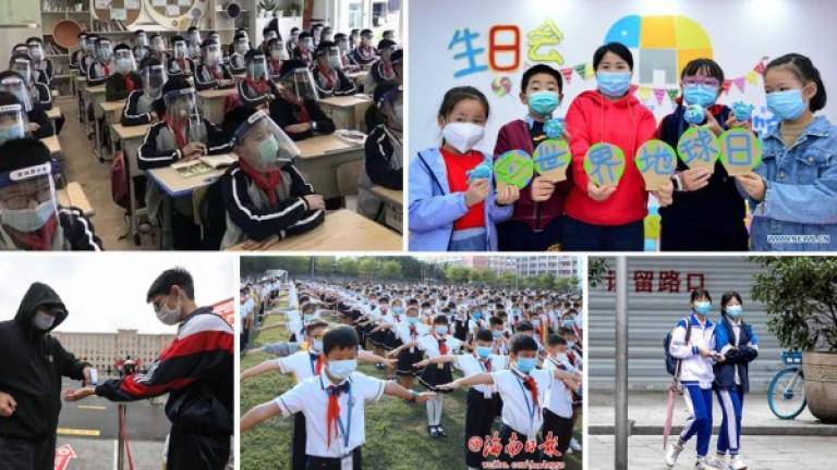 Muchas escuelas han reabierto progresivamente en China tomando estrictas medidas preventivas para garantizar la seguridad de los estudiantes y que no haya rebrotes del coronavirus.