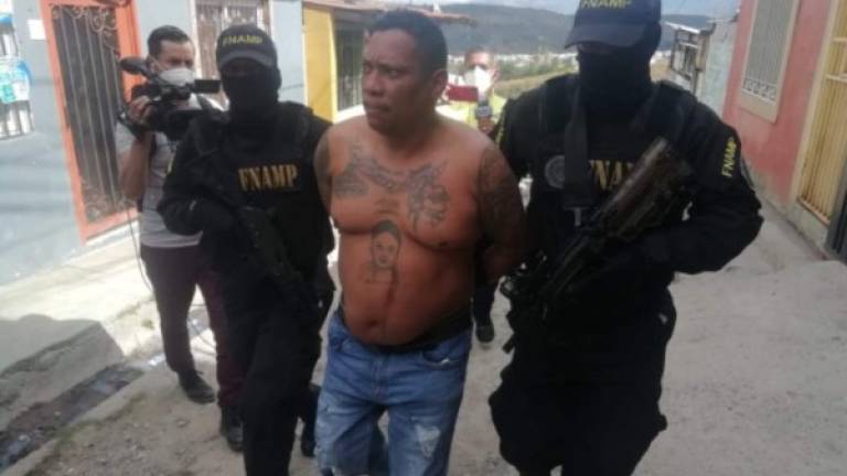 El detenido supuestamente es uno de los cabecillas coordinadores de las actividades criminales de la Mara Salvatrucha en toda la capital.