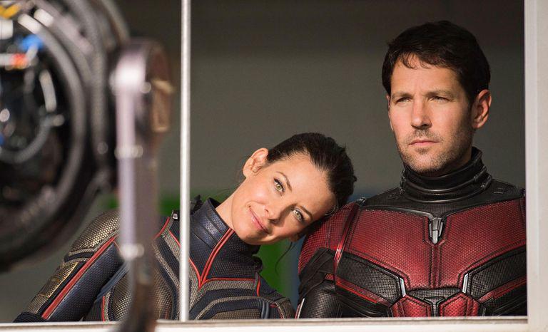 Evangeline Lilly y Paul Rudd, protagonistas del filme.