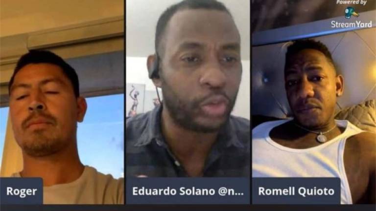 Roger Espinoza y Romell Quioto conversaron con Eduardo Solano, corresponsal de Diario LA PRENSA en Estados Unidos.