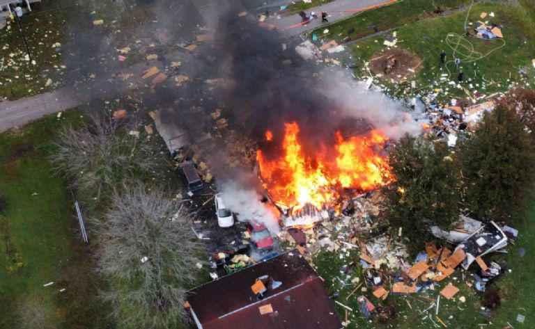 La fuerza del estallido fue tan intensa que se sintió en varios hogares.