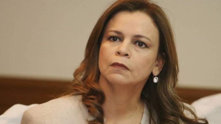 La ministra de Salud, Delia Rivas.