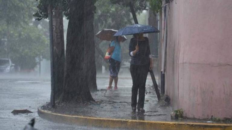 Imagen referencial de lluvias en territorio hondureño.