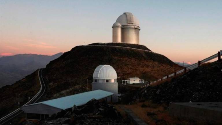 El Telescopio ESO en el Observatorio de la Silla, en Chile.
