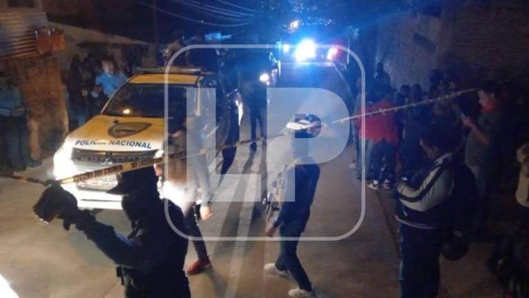 El violento suceso ocurrió a eso de las siete de la noche.