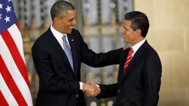 El presidente Obama llamó por teléfono al su homólogo el mandatario mexicano Enrique Peña Nieto.