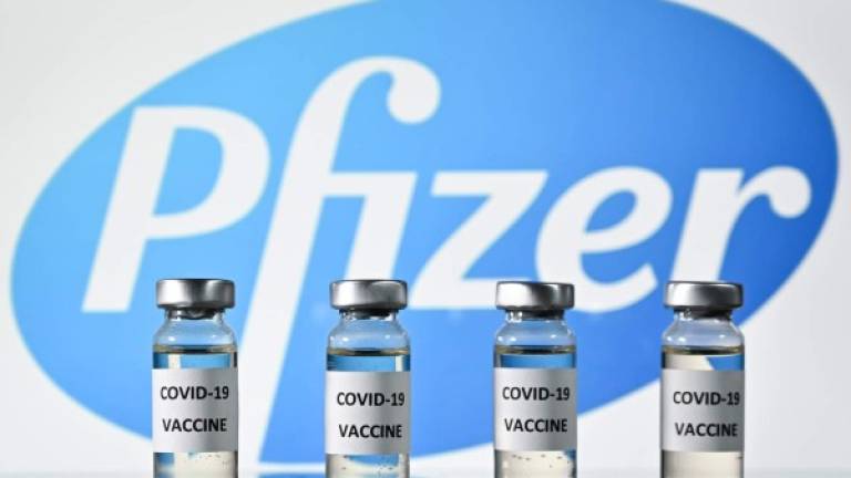 Pfizer afirma que sus vacunas tienen una efectividad del 95% contra el coronavirus./AFP.