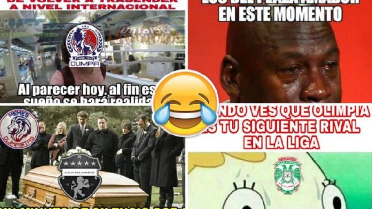 El Olimpia le dio una paliza histórica (1-7) al Plaza Amador en la ida de la semifinal de la Concacaf League y los memes no se han hecho esperar.