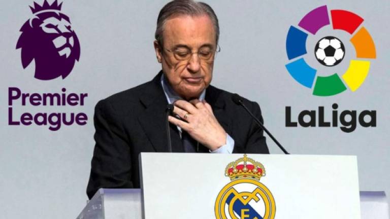 Florentino Pérez había analizado la opción de abandonar la Liga Española y llevar el Real Madrid a la Premier League.