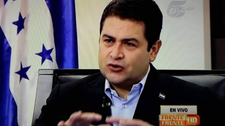 El presidente de Honduras, Juan Orlando Hernandez, dijo que el exdirector del IHSS Mario Zelaya caerá pronto.