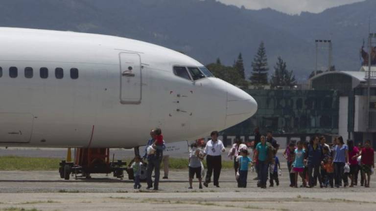 Un total de 1.855 hondureños indocumentados han regresado a su país deportados en lo que va de este año. EFE