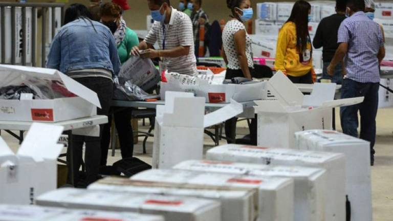Las elecciones generales en Honduras se desarrollarán el próximo 28 de noviembre de este año. Foto: AFP