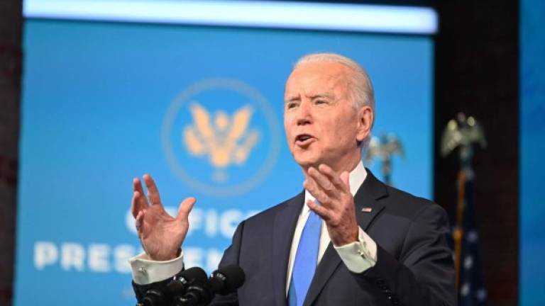 Biden pidió a Estados Unidos 'pasar la página' luego de que el Colegio Electoral ratificara su victoria./AFP.