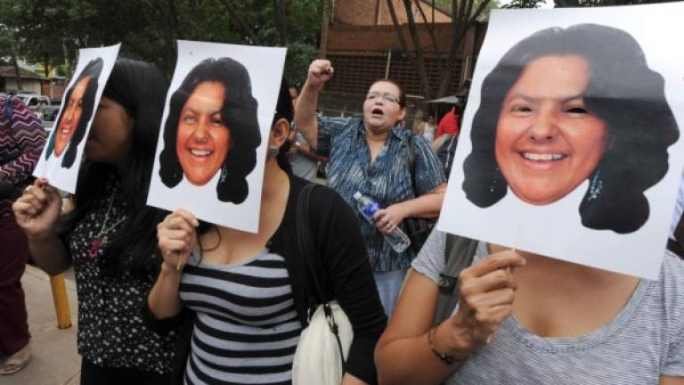 'El asesinato de la dirigente indígena Berta Cáceres 'es un crimen contra Honduras', dijo el presidente de Honduras, Juan Orlando Hernández.