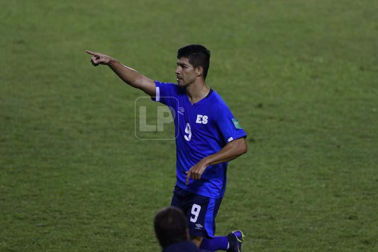 Nelson Bonilla anotó el primer gol de El Salvador en territorio hondureño por las eliminatorias.