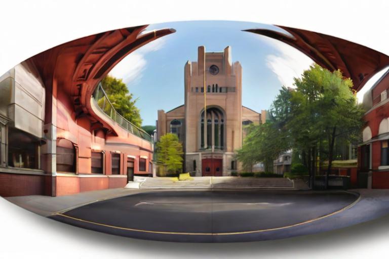 $!Imagen generada con inteligencia artificial del distrito de cortes del Sur de Nueva York.