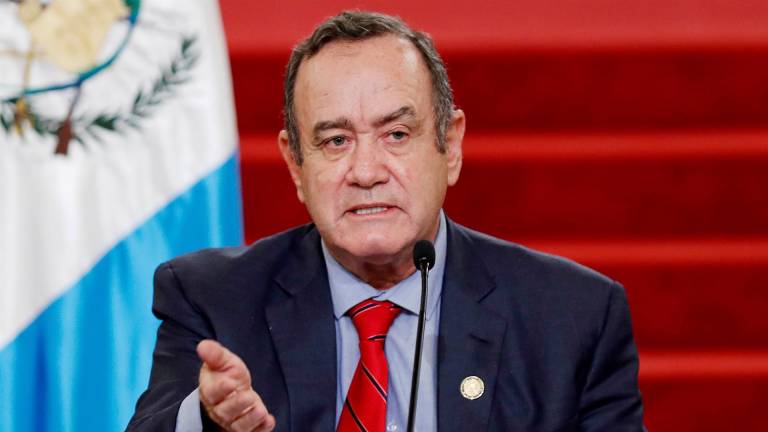 Alejandro Giammattei, presidente de Guatemala.
