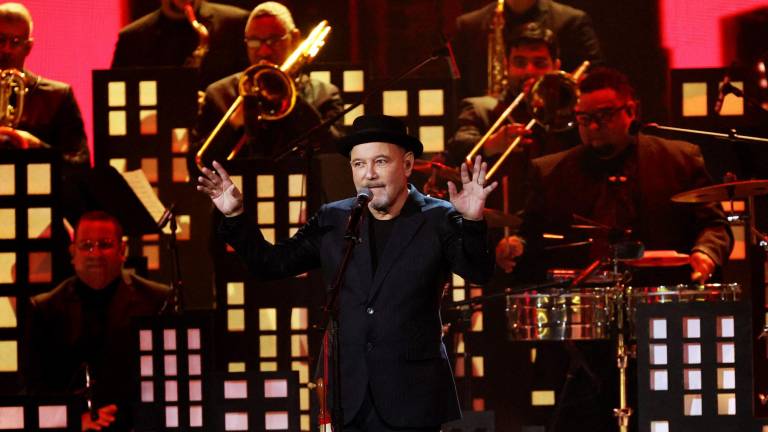 Rubén Blades en la edición número 22 de los Latin Grammy Awards.