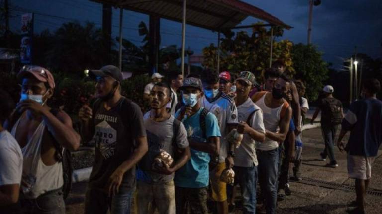 Las caravanas con miles inmigrantes hondureños se vienen dando desde el 13 de octubre de 2018, cuando más de 4.000 salieron de su país por Agua Caliente, en el departamento de Ocotepeque.
