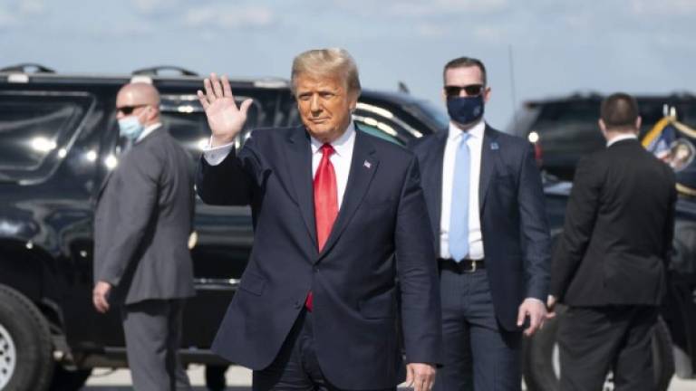 Trump viajó a Florida para instalarse en su mansión de Mar-a-Lago, su nuevo hogar tras abandonar la Casa Blanca./AFP.