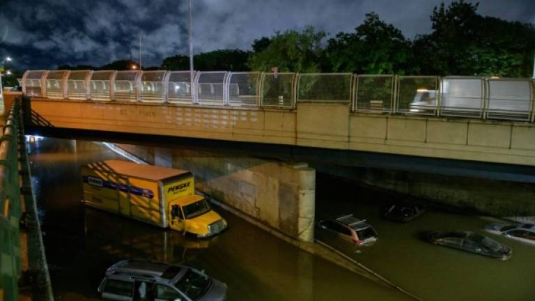 Súbitas inundaciones provocadas por la tormenta Ida sorprendieron a los neyorquinos.//AFP.