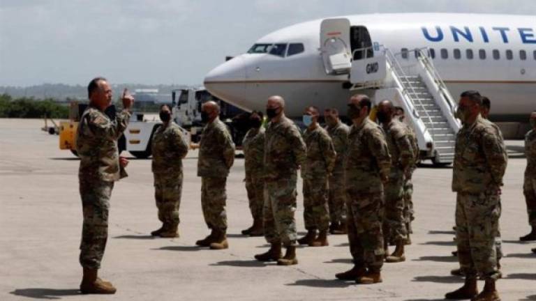 El equipo de la Guardia Nacional de Puerto Rico se unirá a 'los aviadores, soldados, marineros e infantes de la marina estadounidenses asignados a la Fuerza de Tarea Conjunta-Bravo'.