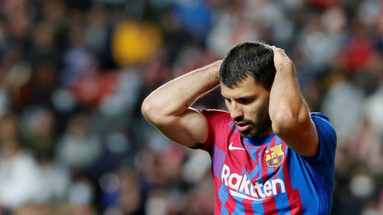 Sergio Agüero fue titular por primera vez y no pudo marcar la diferencia en el duelo donde Barcelona perdió contra Rayo Vallecano.