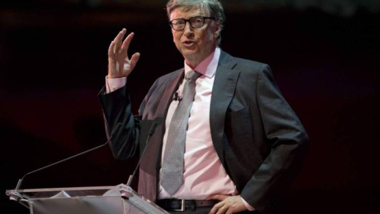 Bill Gates, fundador de la empresa tecnológica Microsoft. Foto AFP