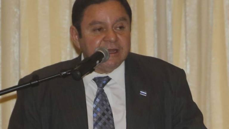 Jorge Rivera Avilés, presidente de la Corte Suprema de Justicia de Honduras.