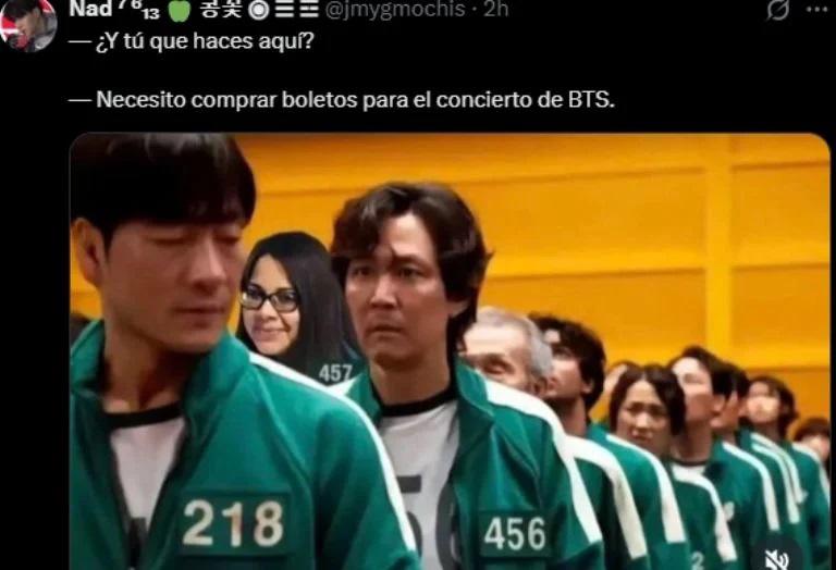 La gira mundial de BTS 2026 desata una ola de memes en redes sociales