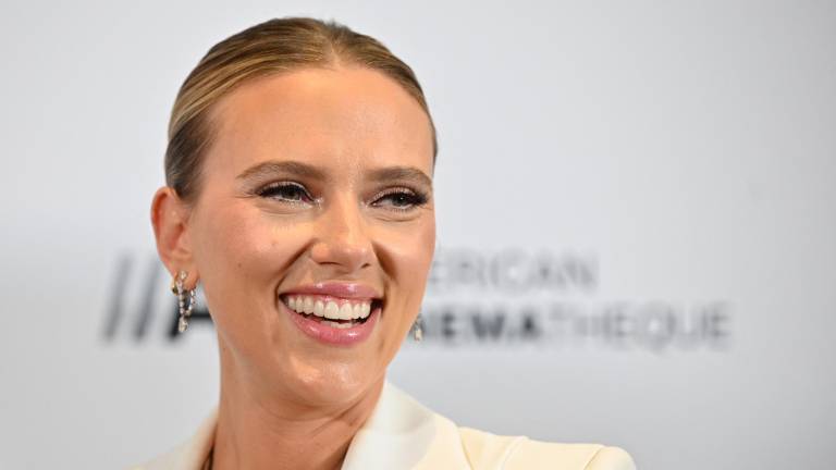 La actriz Scarlett Johansson en la reciente ceremonia de los American Cinematheque Awards.