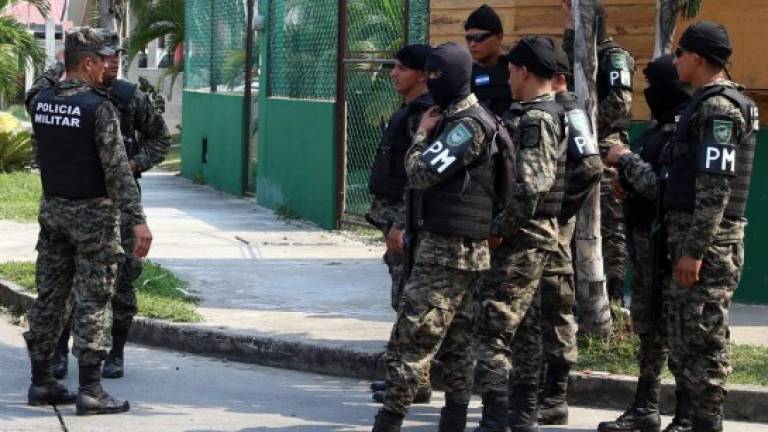 Desde hoy las colonias de San Pedro Sula será resguardada con más policías militares.