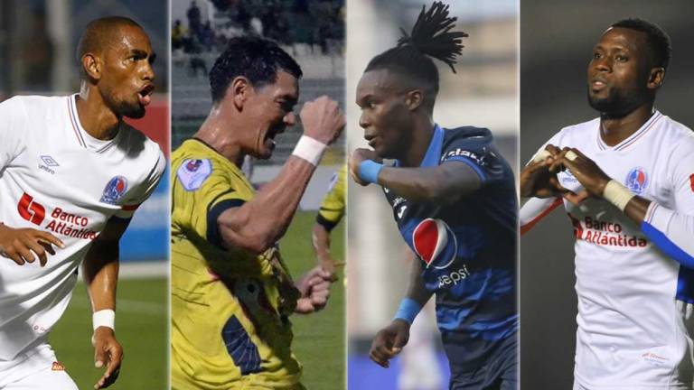 Jerry Bengtson, Roberto Moreira, Román Rubilio Castillo y Yustin Arboleda son de los goleadores históricos en Liga Nacional.