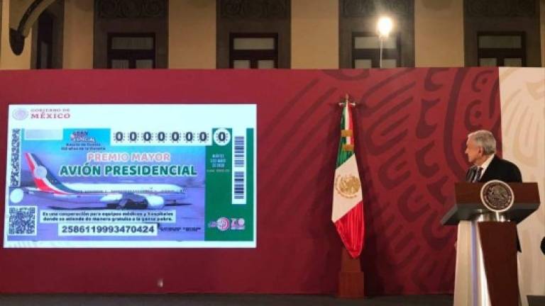 El avión presidencial, comprado por el expresidente Enrique Peña Nieto, está valorado en más de 130 millones de dólares./Twitter.