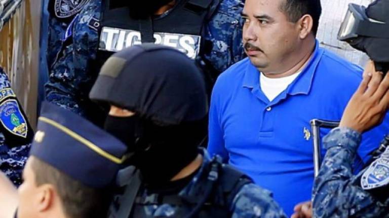 José Adalid González está detenido desde octubre de 2015. Imagen de archivo de La Prensa.hn
