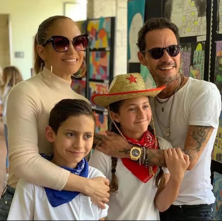 Era mamá soltera con dos gemelos de 3 años: Jennifer López sufrió tras  divorcio de Marc Anthony