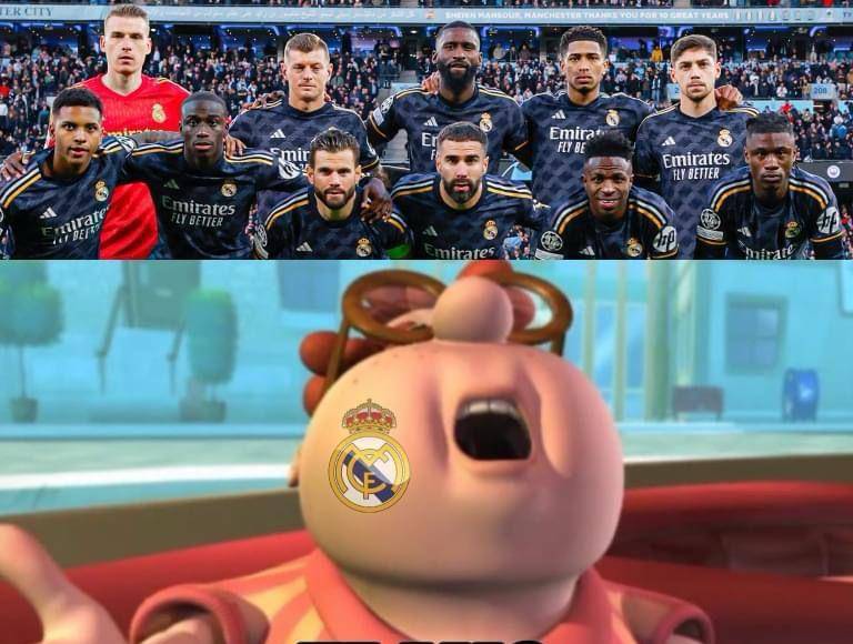 Barcelona es humillado en los memes del juego Manchester City y Real Madrid