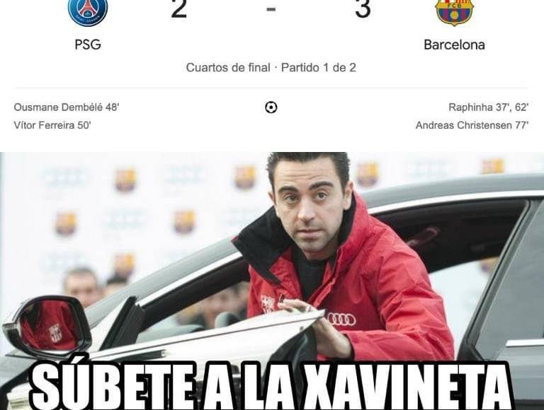 Memes destrozan a Mbappé: Burlas tras triunfo del Barcelona al PSG