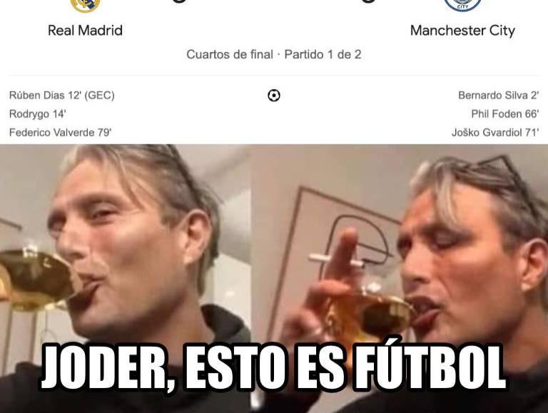 Haaland, víctima de burlas: los jocosos memes que dejó el Real Madrid-City
