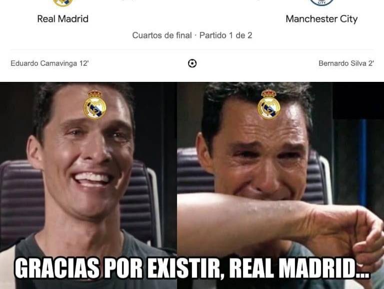 Haaland, víctima de burlas: los jocosos memes que dejó el Real Madrid-City