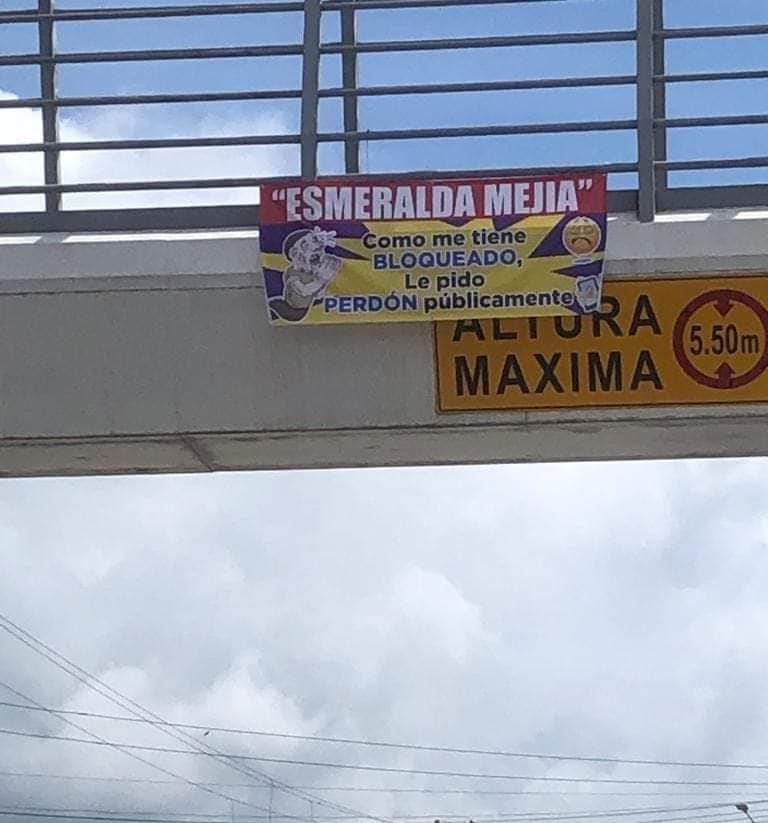 Otro de los mensajes enviado a la misteriosa Esmeralda Mejía.