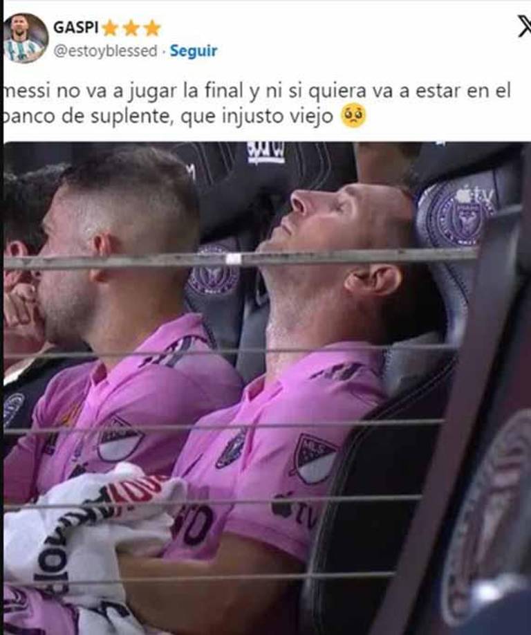 Memes: Burlas tras ausencia de Messi y derrota del Inter Miami
