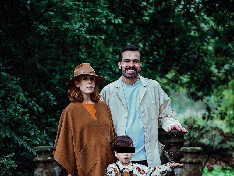 La pareja tiene dos hijos pequeños, Luciano, de 7 años y Constanza, una bebé que nació a finales de 2023.