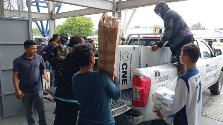 El material electoral para los 151 centros de votación en San Pedro Sula fue custodiado por elementos de las Fuerzas Armadas.
